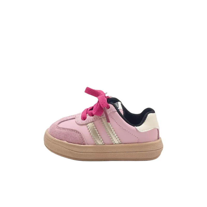 QINUOSHU Slip Resistant Anti Kick Low Top Kids' Skateboarding Shoes Children Aged 3 7 Years Old-6