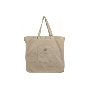 Carhartt Polyester Tote Bag Shopping Bag Handbag Unisex Brown