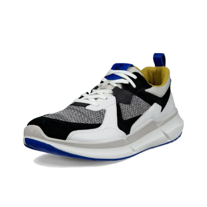 Ecco Biom 2.2 Low Top Casual Shoes Men's White Black-1