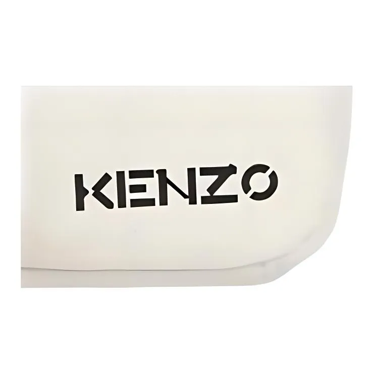 KENZO Nylon Cell Phone Pouch Shoulder Bag Crossbody Bag Men's White-3