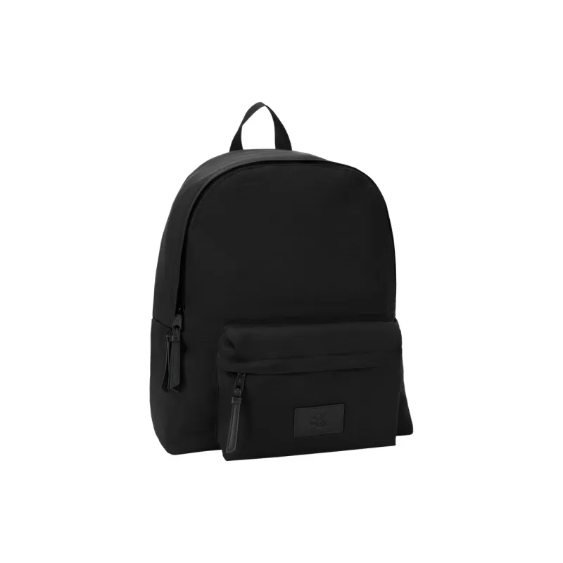 CALVIN KLEIN Fabric Backpack Men's Space Black-1