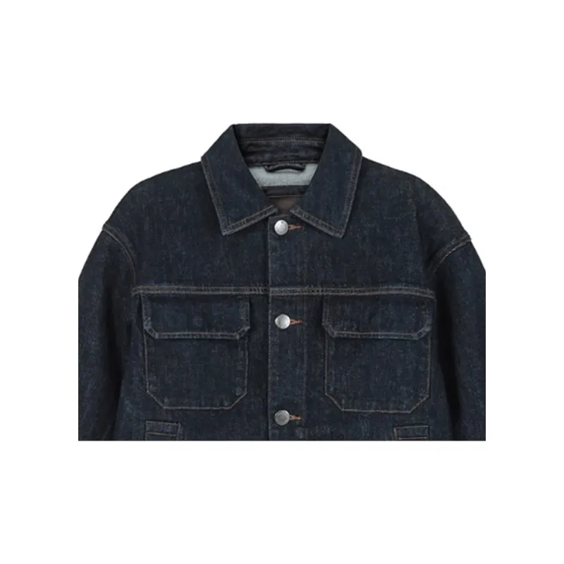 EMPORIO ARMANI Rinse washed Denim Jacket-3