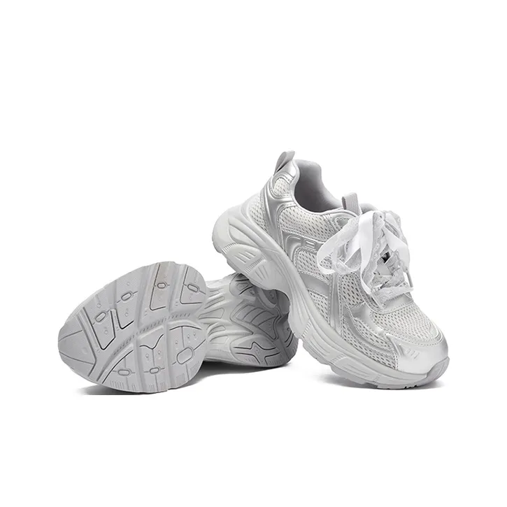 JOSINY Lightweight Height Increasing Low Top Chunky Sneakers Women's-4