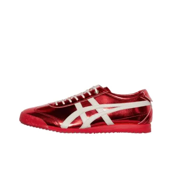 Onitsuka Tiger MEXICO 66 Anti Slip Wear Resistant Low Top Casual Shoes Unisex Red