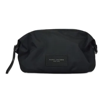 MARC JACOBS Nylon Toiletry Bag Unisex Black