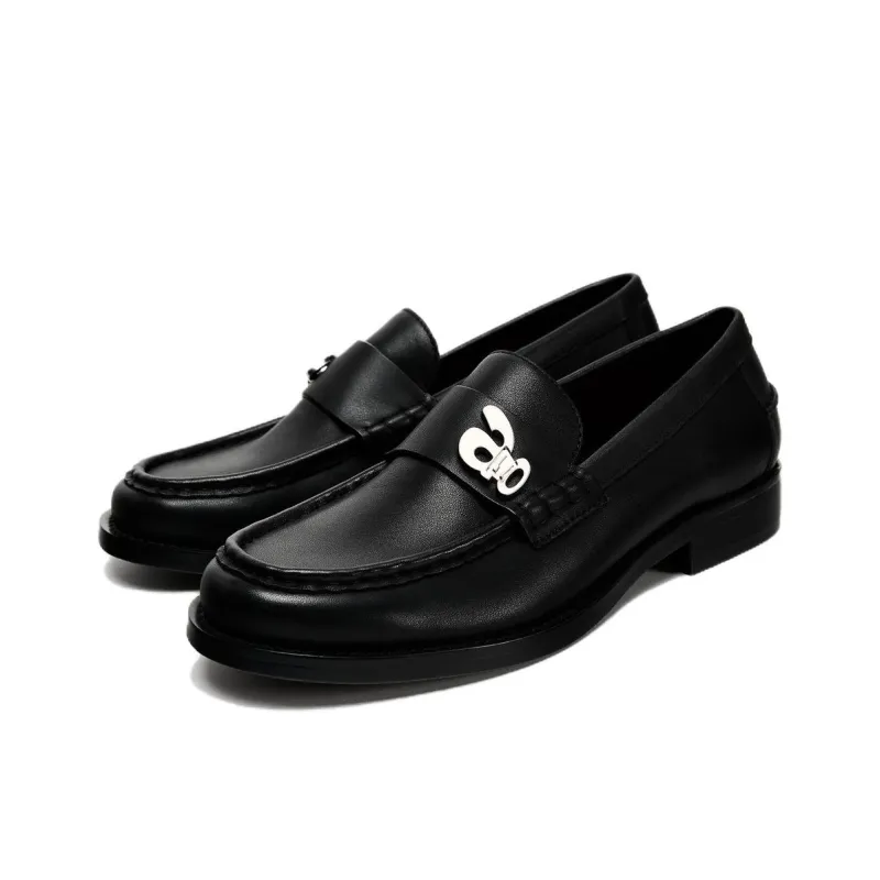 AO YES x ZARA Loafers Women's Black-1