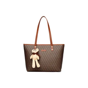 Yalu PU Tote Bag, Shopping Bag, Shoulder Bag Regular Women's Multicolor