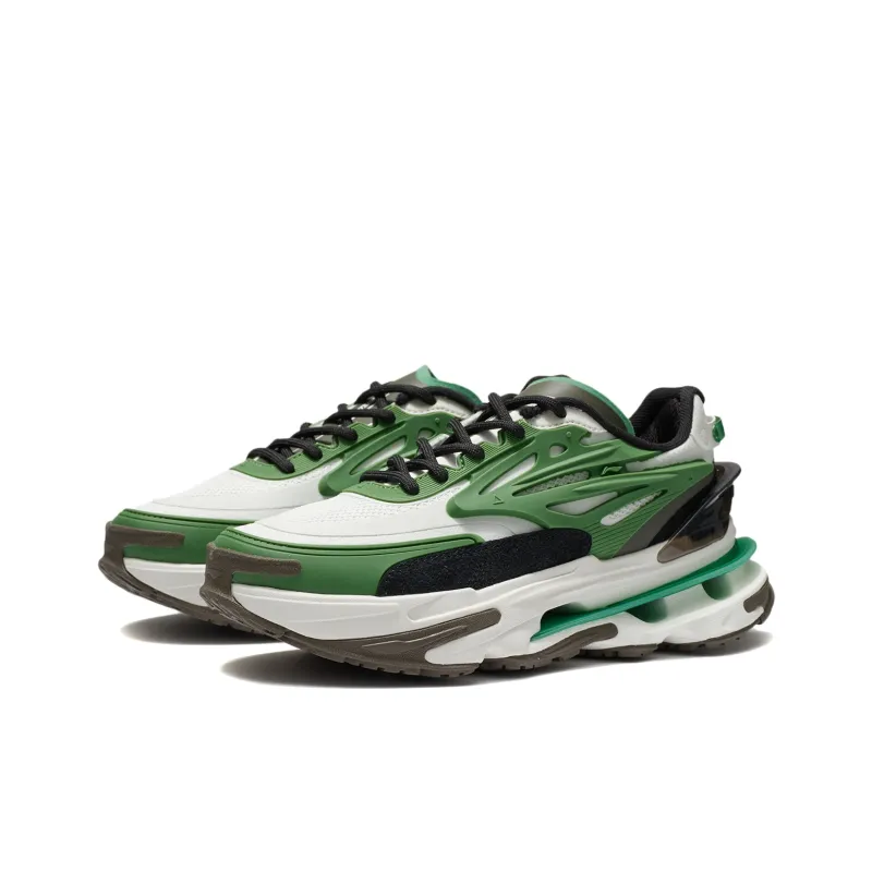 LiNing CF Low Top Casual Shoes Women's Green-2