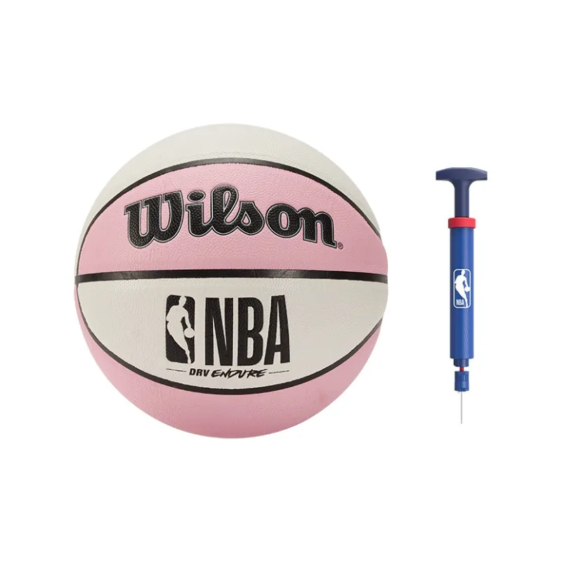Wilson NBA PU Basketball Pink White Patchwork Size 7 Ball Training Unisex-5