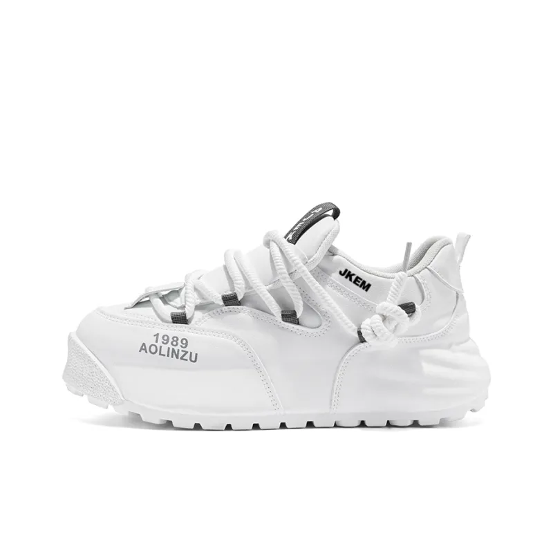 JKEM Cushioned Slip-Resistant Abrasion-Resistant Low-Top Casual Shoes Men's-5