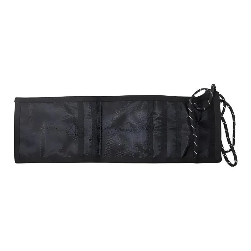 Jordan Polyester Card Holder Wallet Crossbody Bag Mini Unisex Black-4