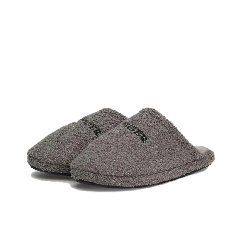 Tommy Hilfiger Slip Resistant Wrap toe Slippers Men's Gray-2