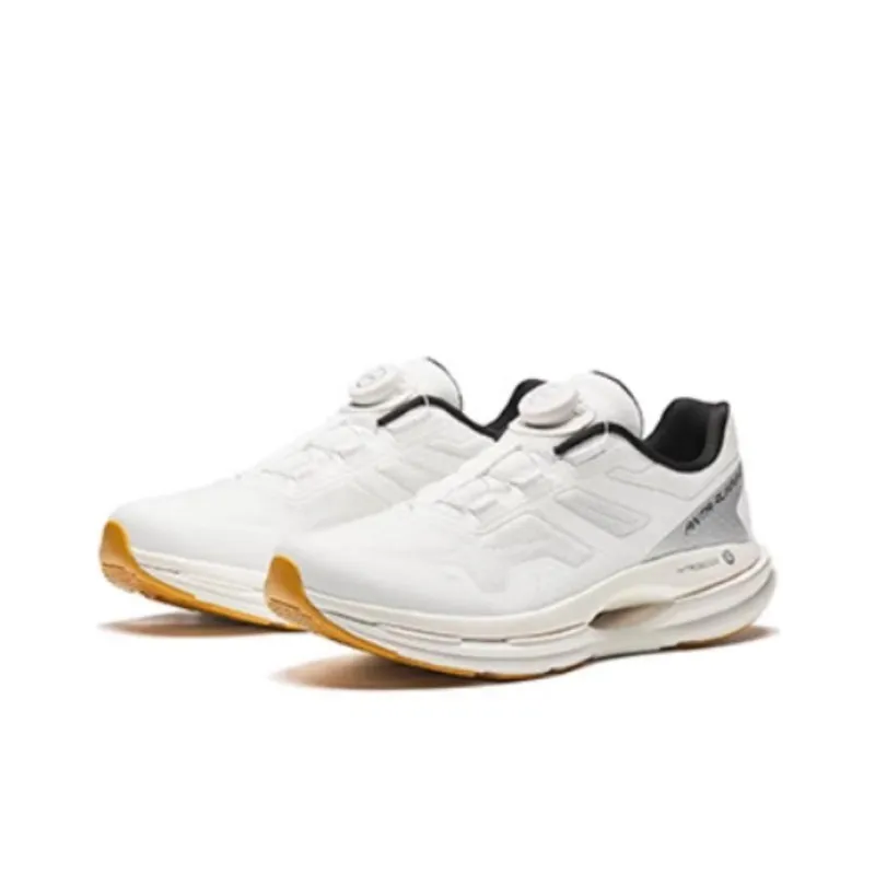 Anta Low Top Running Shoes Men's White Black-2