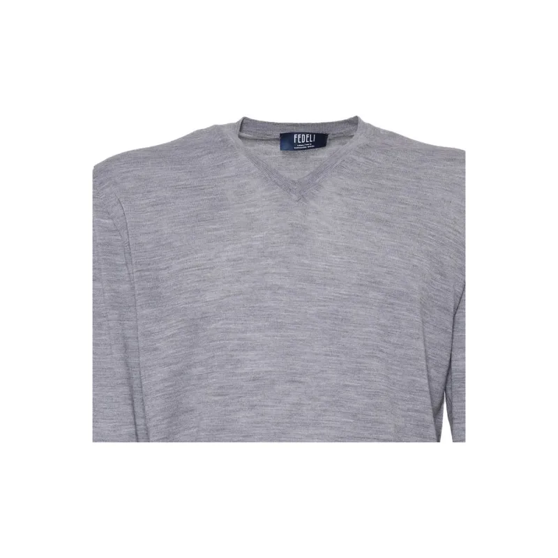 FEDELI Crew neck Long sleeve Jumper-4