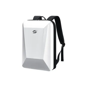 GOLF ABS With PC And Fabric Backpack Regular Men's Silver/Dark Gray