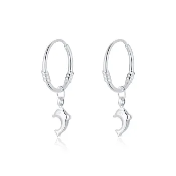 U state S990 Sterling Silver Earrings Women's