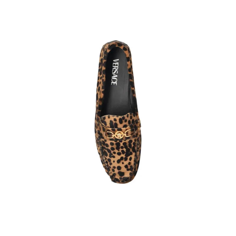 VERSACE Loafers Women's Brown-3