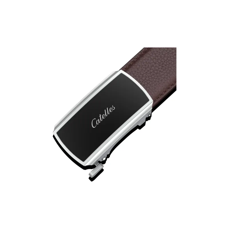 CATELLES Top Grain Cow Leather Leather Belts Men's 3.5cm-12