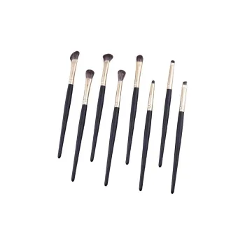 A Few More Cute Wooden Handle Eyeshadow Brush Matching Set Soft Hair