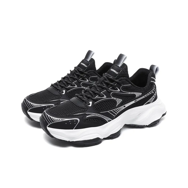 TEXWOOD Galaxy Warship Collection Slip Resistant, Abrasion Resistant Cushioning Low Top Chunky Sneakers Men's-9