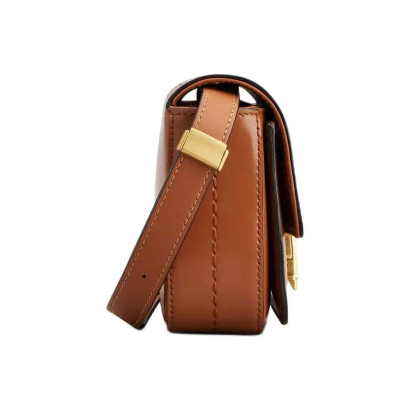 TOD'S T Timeless Cow Leather Crossbody Bag, Shoulder Bag Mini Women's Orange-2