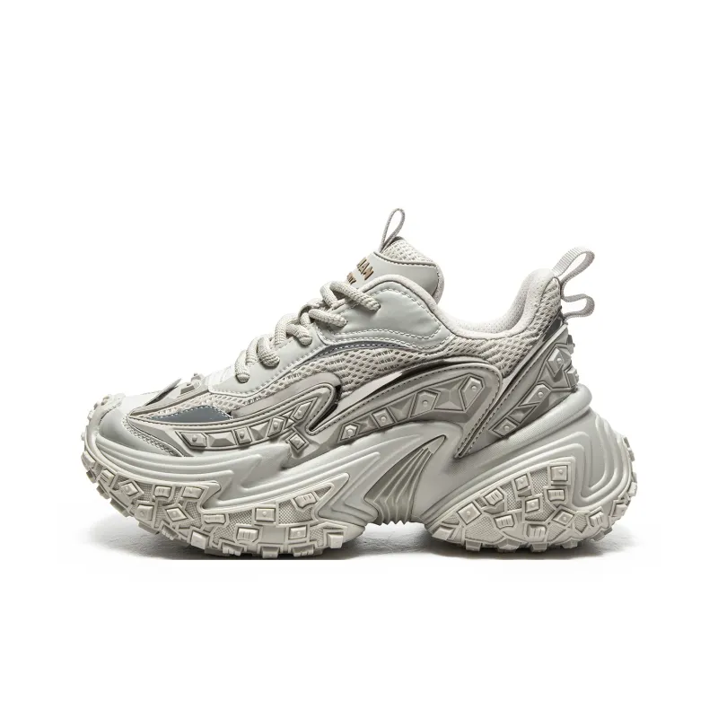 MQ Cushioned Slip-Resistant Low-Top Chunky Sneakers Unisex-10