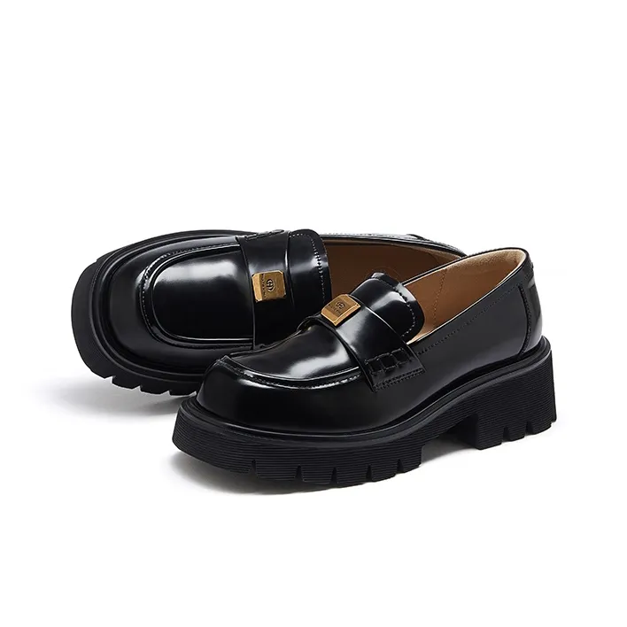 CAMEL Loafers Women's Brown/Black-8