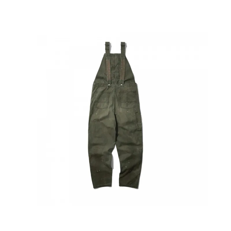 MADNESS Overalls Unisex Army Green-1