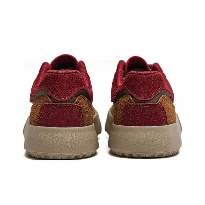 Than Than Me Slip-Resistant Low-Top Skateboard Shoes Women's Pre-Loved Red-3