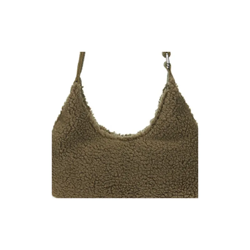 Emotional World MILITARY Collection Wool Shoulder Bag Handbag Shoulder Bag Regular Women's Green-3