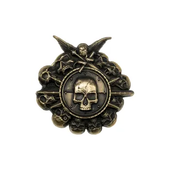 STARFORGED Warhammer 30K Burning Galaxy Death Guard Honor Legion Badge Brooch Merch Star Forge Badges