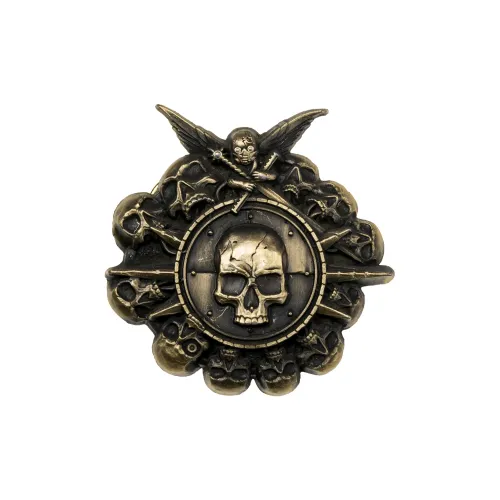 STARFORGED Warhammer 30K Burning Galaxy Death Guard Honor Legion Badge Brooch Merch Star Forge Badges