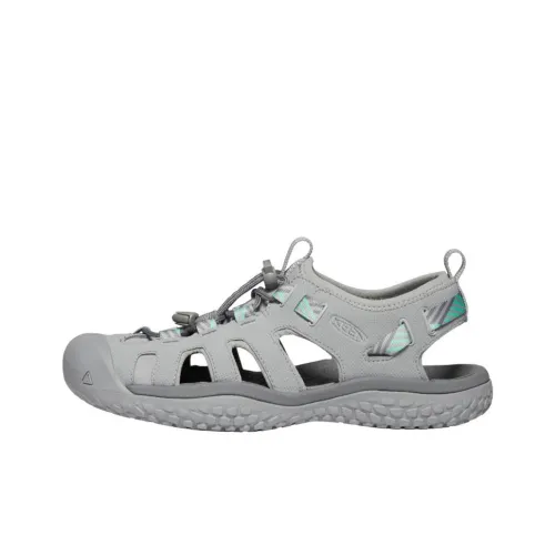KEEN SOLR Slip Resistant River Trekking Shoes Women's Gray