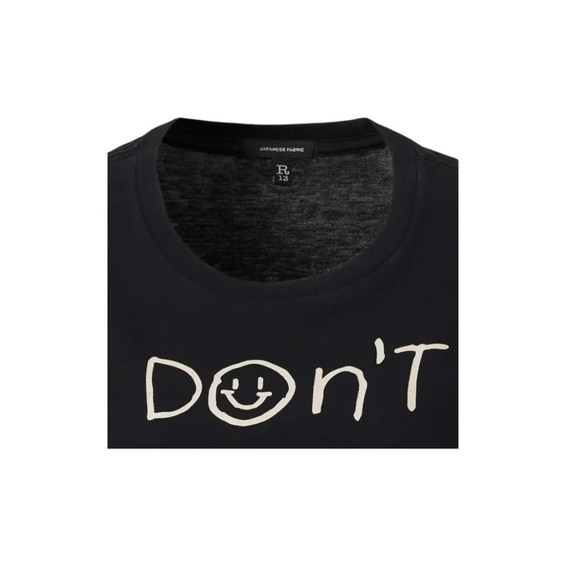 R13 T Shirts Unisex Black-4