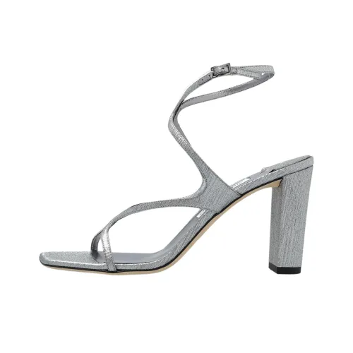Jimmy Choo Azie Strap Sandals 8.5cm Women's Silver
