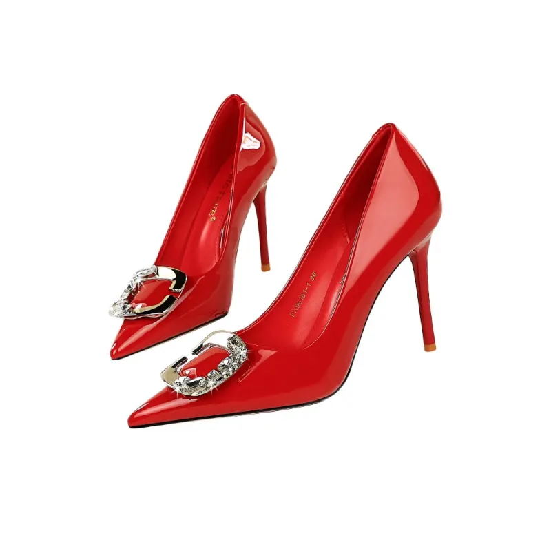QITUMAUL High Heels Women's-3