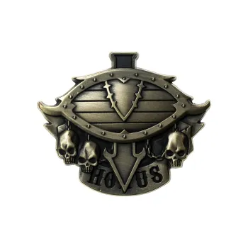 STARFORGED Warhammer 30K Burning Galaxy Horus' Son Honor Legion Badge Brooch Merch Star Forge Badges