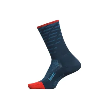FEETURES Mid Calf Socks Men's 1 Pack Blue
