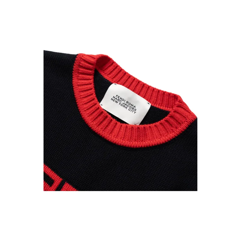 FENDI SS23 Chinese New Year Sweater Men's Black-6