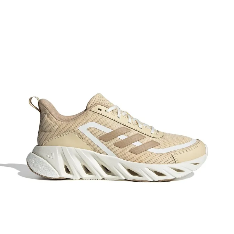 Adidas ALL DAY BOOM E Shock Absorbers With Slip Resistant Features Low Top Casual Running Shoes Unisex Yellow White-1