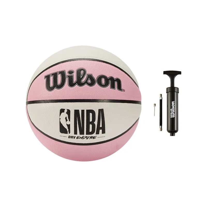 Wilson NBA PU Basketball Pink White Patchwork Size 7 Ball Training Unisex-6