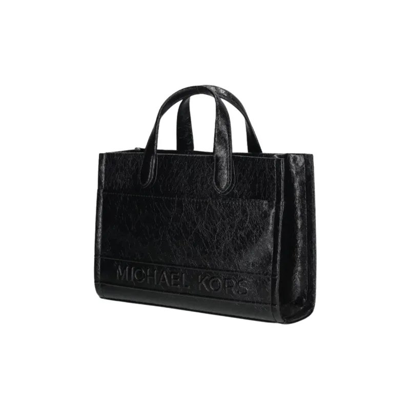 MICHAEL KORS Leather Tote Bag Shopping Bag Shoulder Bag Crossbody Bag Handbag Women's Black-1