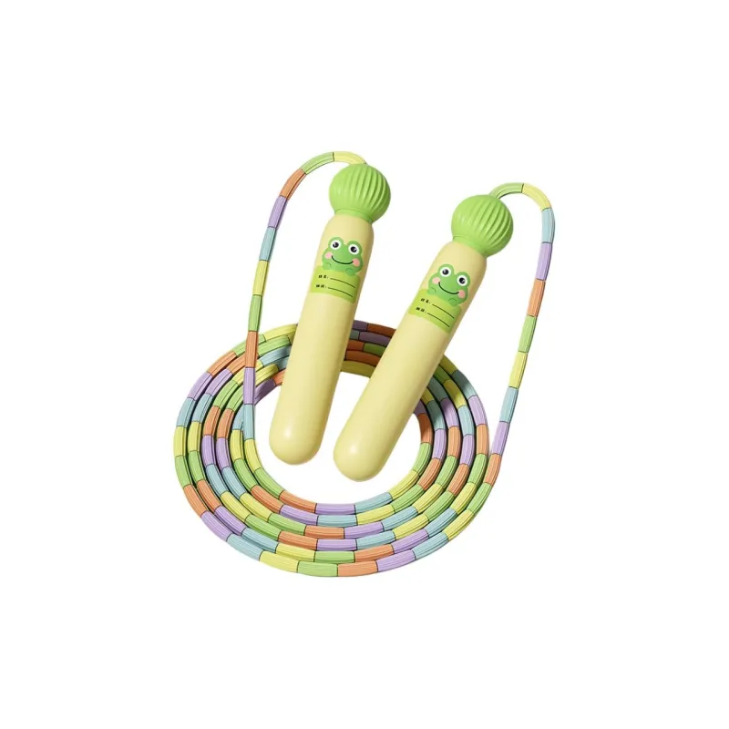 YOTTOY Casual Entertainment Mechanical Counting Jump Ropes Kids Handle Material PP Rope Material PVC Cotton Rope 2.4m-4