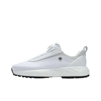 FILA Anti Slip Wear Resistant Low Top Golf Shoes Men's White