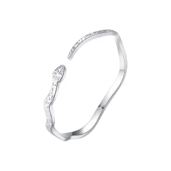 CHINA GOLD S999 Fine Silver Bangles Women's