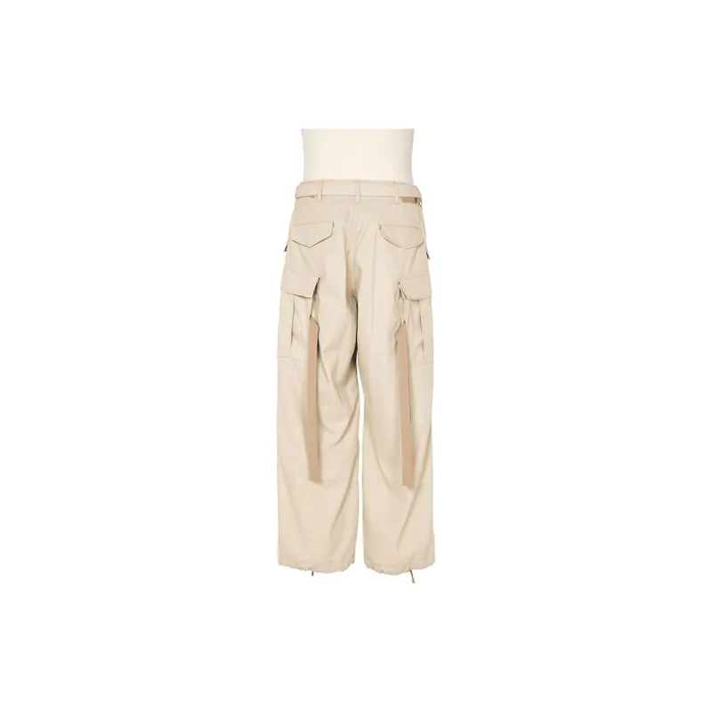 Sacai Belted Trousers-1