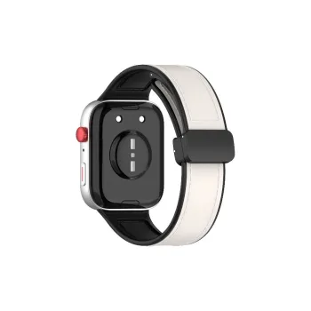 MUZHITIANKONG Apple Compatibility Watch Band 21.5cm Crazy Horse Leather Material