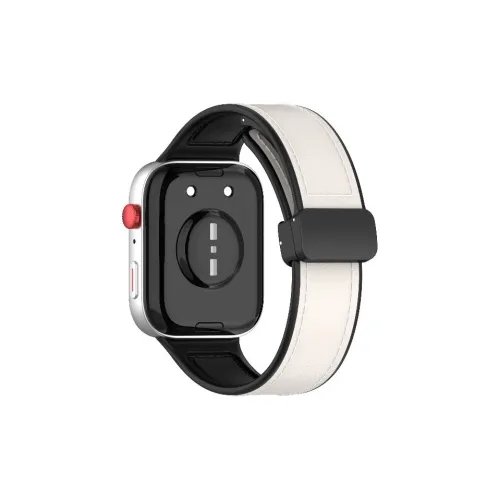 MUZHITIANKONG Apple Compatibility Watch Band 21.5cm Crazy Horse Leather Material