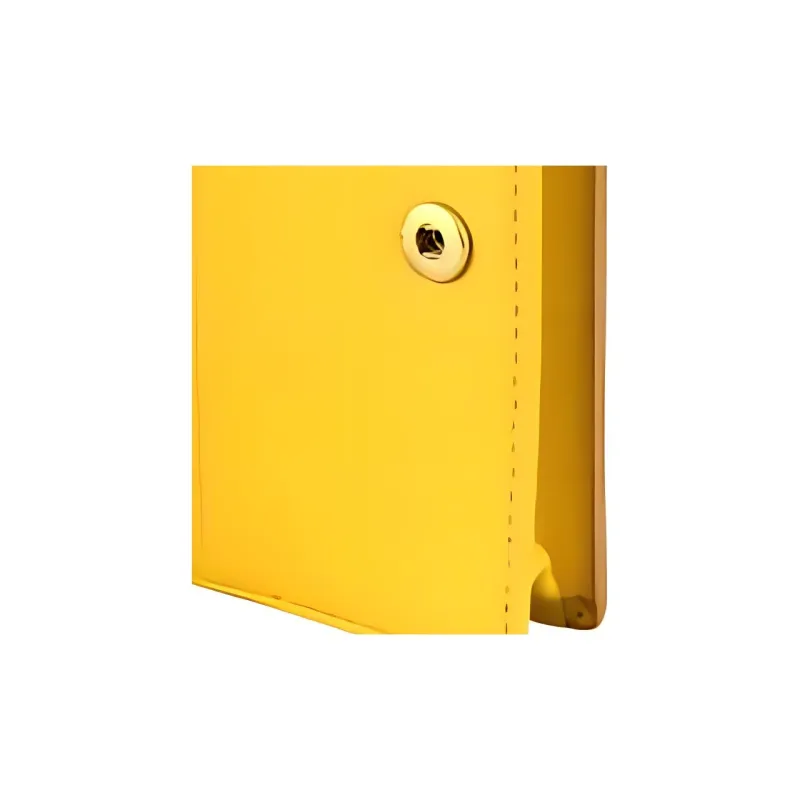 MCM Leather Wallet Mini Women's Yellow-4