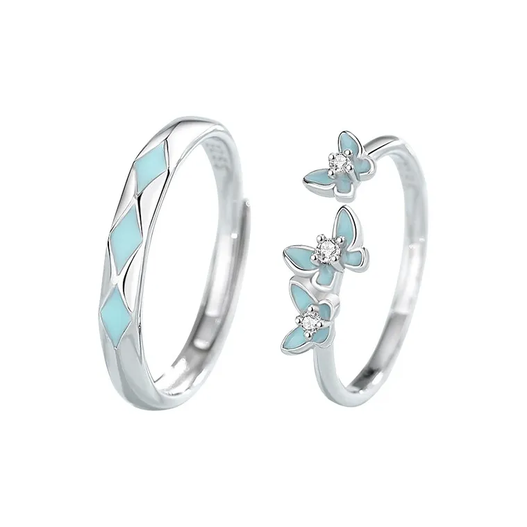 TIG 925 Sterling Silver Rings Unisex-0